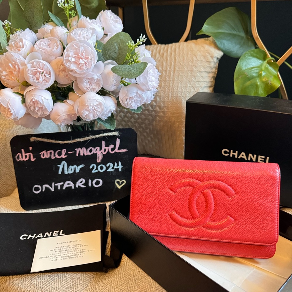 Price FIRM*CHANEL WOC in Caviar